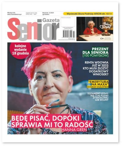 Gazeta Senior numer grudzień 12/2024 - okładka