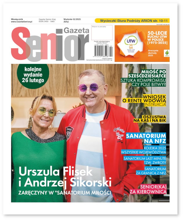 Gazeta Senior luty 02/2025 okładka