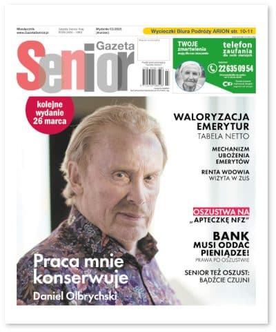 Gazeta Senior numer 03/2025 marzec - okładka