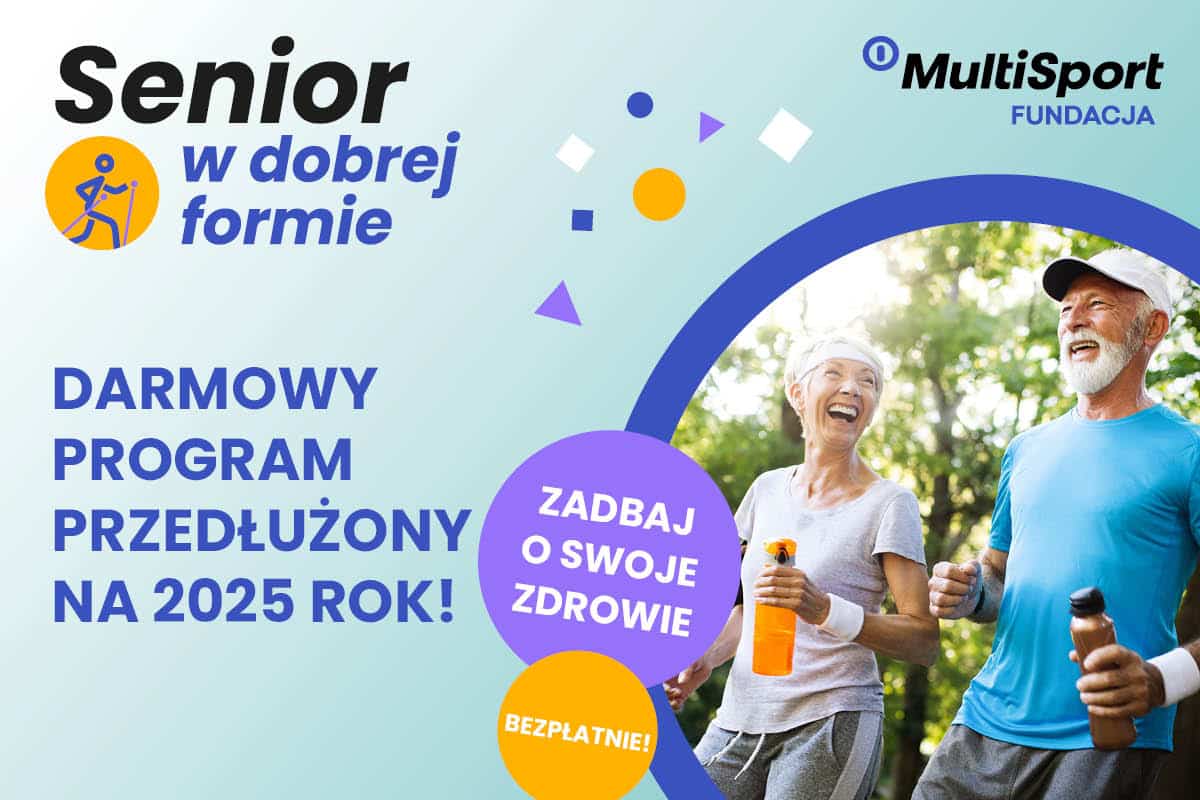 „Senior w Dobrej Formie” – darmowy program przedłużony na 2025 rok!